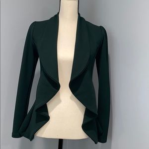 Fashion Nova Meet And Greet Blazer - Hunter Green